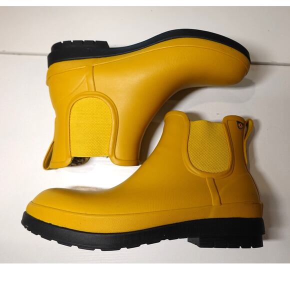 BOGS BLOOM BUTTERSQATCH /MARIGOLD YELLOW WATERPROOF BOOT - Picture 4 of 8